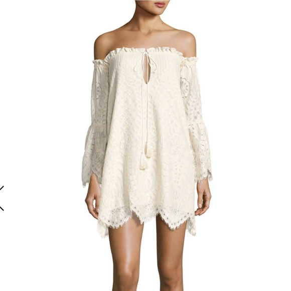 Red Carter Dresses & Skirts - Red Carter Deidra off-the-shoulder Lace Dress